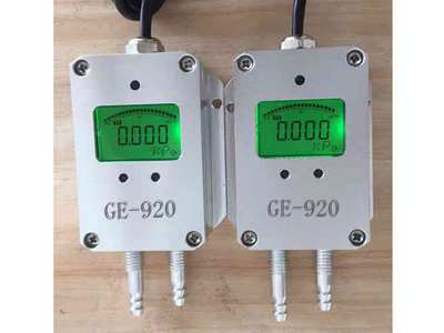 Transmissor de pressão diferencial de ar GE-920